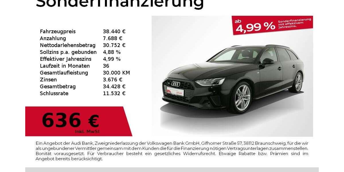 Audi A4 34.418 km 38.440 &euro; Nürnberg 90441