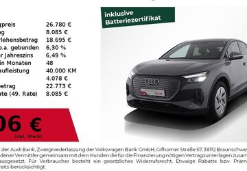 Audi Q4 e-tron 39.950 km 25.940 &euro; Nürnberg 90411