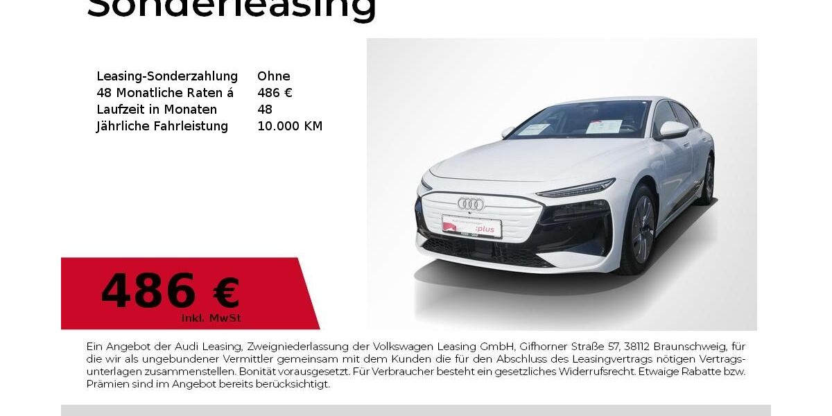 Audi A6 e-tron 7.879 km 55.540 &euro; Erlangen 91058