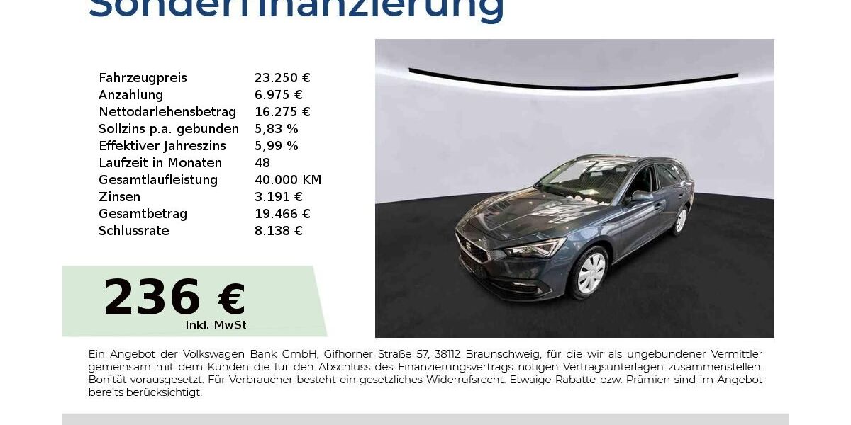 Seat Leon 56.550 km 23.250 &euro; Nürnberg 90431
