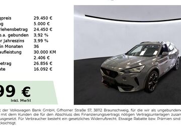 Cupra Formentor 30.250 km 29.450 &euro; Lauf an der Pegnitz 91207