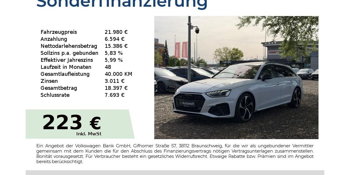 Audi A4 152.850 km 21.980 &euro; Nürnberg 90431