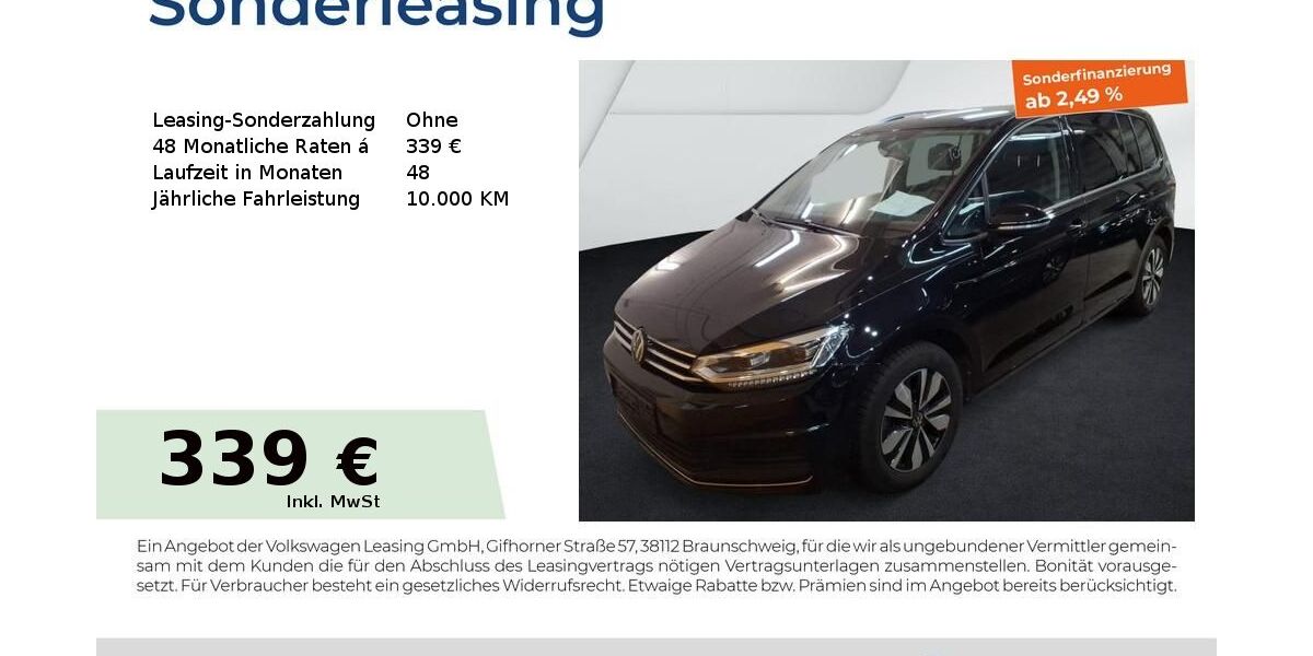 VW Touran 25.547 km 33.104 &euro; Nürnberg 90411