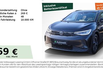 VW ID.4 53.550 km 22.840 &euro; Forchheim 91301