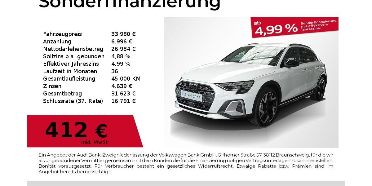 Audi A3 10.400 km 33.480 &euro; Fürth 90763