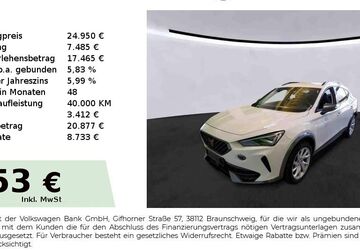 Cupra Formentor 14.850 km 24.950 &euro; Nürnberg 90431