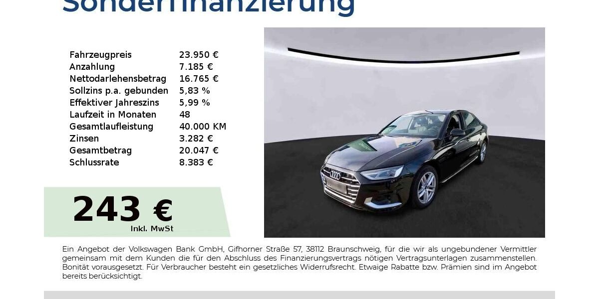 Audi A4 64.550 km 23.950 &euro; Nürnberg 90431