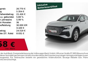 Audi Q4 e-tron 34.050 km 26.440 &euro; Nürnberg 90441