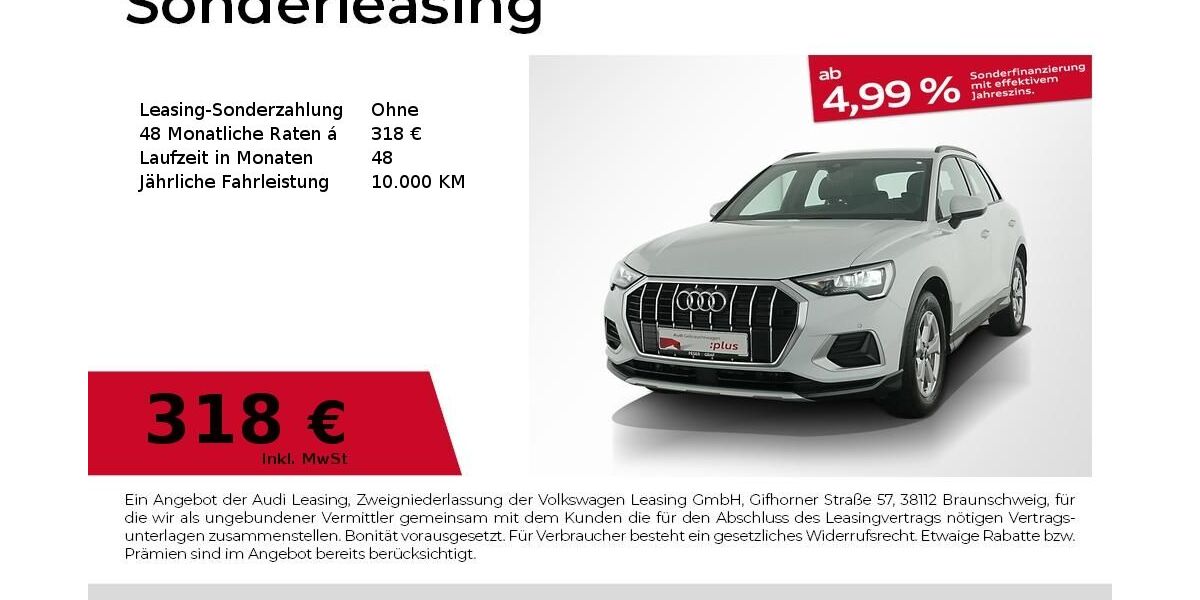 Audi Q3 18.855 km 34.980 &euro; Nürnberg 90441