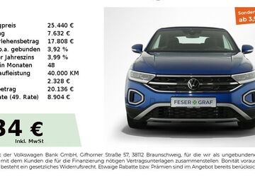 VW T-Roc 11.100 km 23.940 &euro; Nürnberg 90441