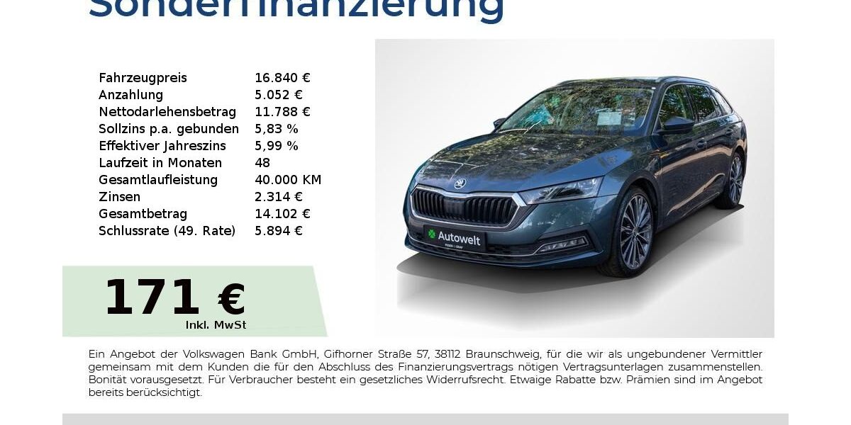 Skoda Octavia 121.600 km 18.440 &euro; Nürnberg 90431