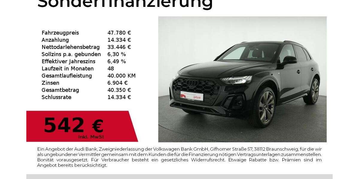 Audi Q5 7.300 km 47.780 &euro; Nürnberg 90411