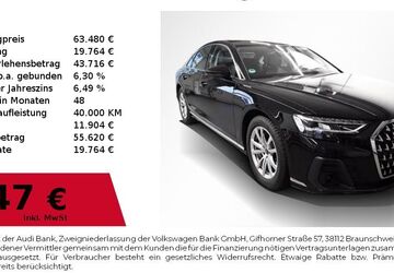 Audi A8 39.800 km 63.480 &euro; Nürnberg 90411