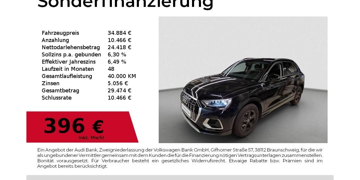 Audi Q3 31.212 km 34.884 &euro; Nürnberg 90411