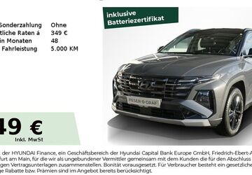 Hyundai TUCSON 8.000 km 41.990 &euro; Fürth 90763