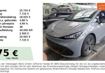 Cupra Born 18.950 km 25.750 &euro; Nürnberg 90441