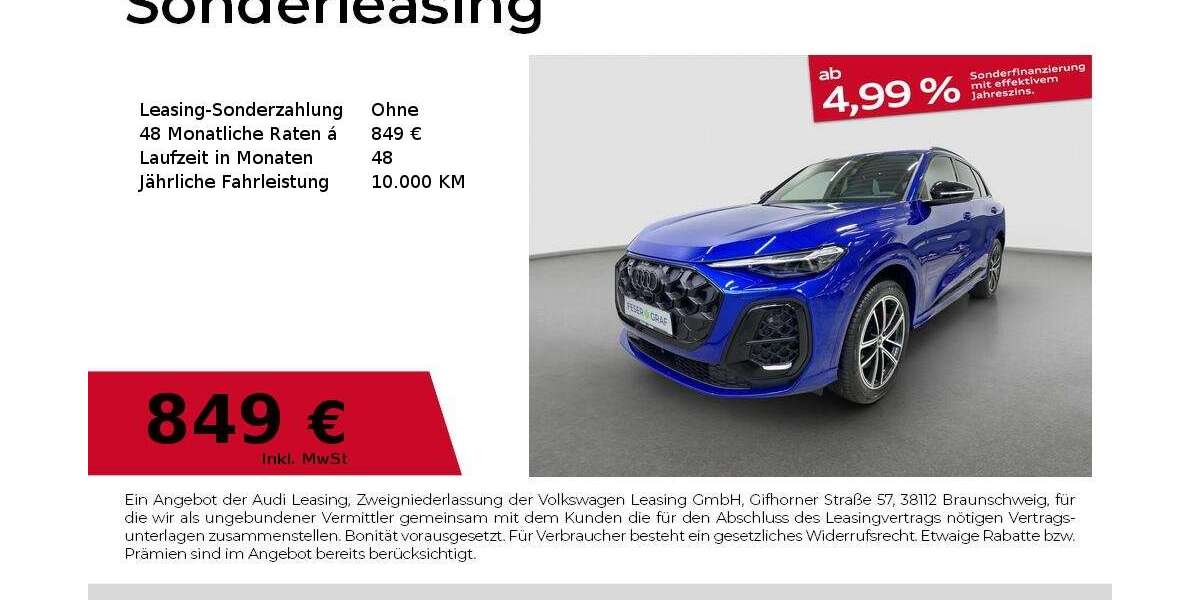 Audi Q5 4.900 km 72.980 &euro; Fürth 90763