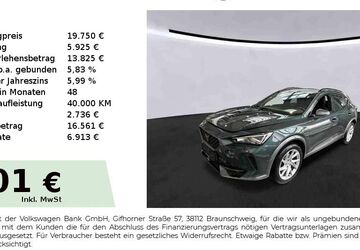 Cupra Formentor 116.950 km 19.750 &euro; Nürnberg 90431