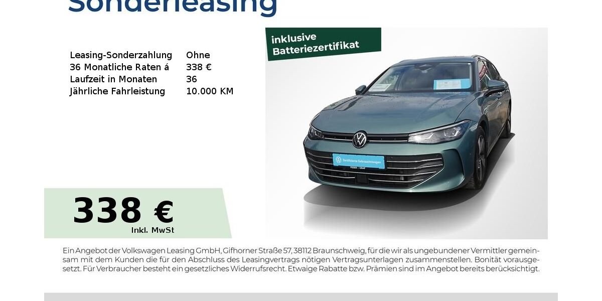VW Passat 25.750 km 34.440 &euro; Erlangen 91058