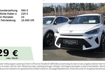 Cupra Formentor 7.560 km 34.950 &euro; Lauf an der Pegnitz 91207