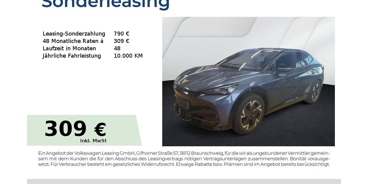 Cupra Tavascan 14.200 km 40.690 &euro; Lauf an der Pegnitz 91207