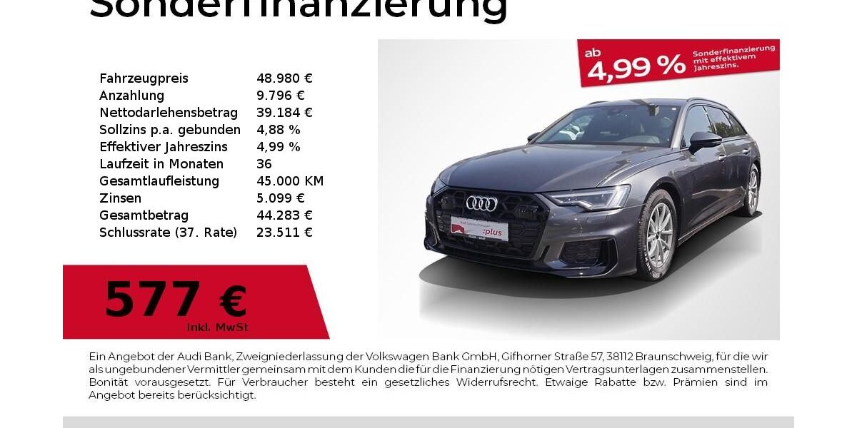 Audi A6 22.065 km 45.980 &euro; Fürth 90763