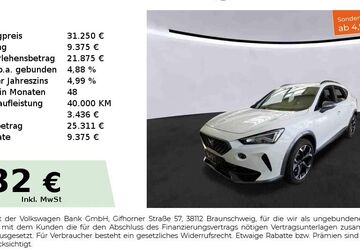 Cupra Formentor 28.550 km 31.250 &euro; Nürnberg 90441