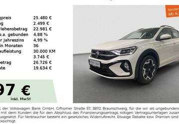 VW Taigo 4.165 km 25.480 &euro; Fürth 90763