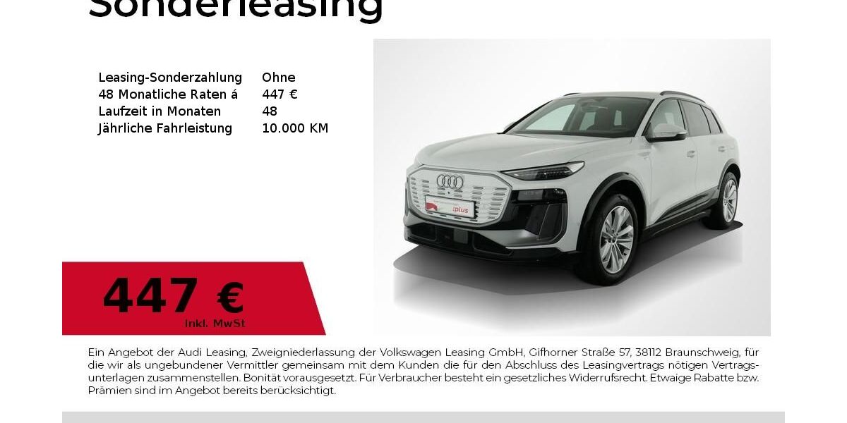 Audi Q6 e-tron 4.979 km 50.980 &euro; Nürnberg 90411