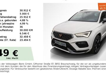 Cupra Ateca 29.850 km 29.902 &euro; Lauf an der Pegnitz 91207
