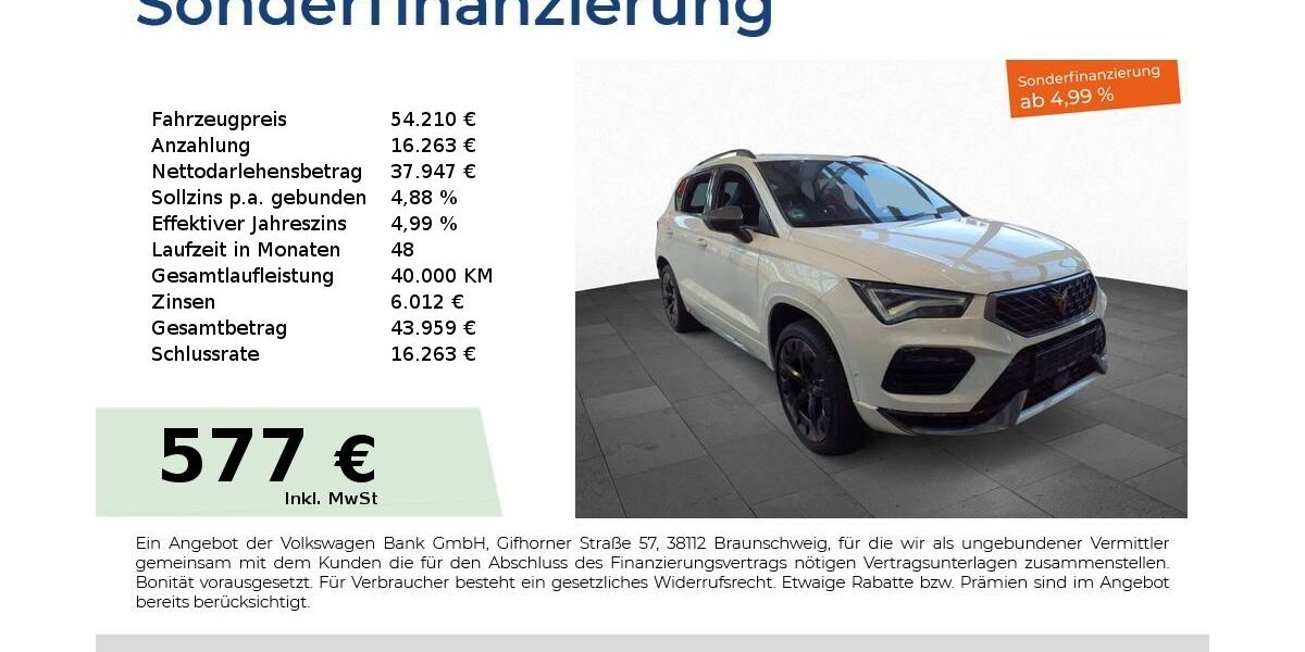 Cupra Ateca 19.650 km 32.440 &euro; Nürnberg 90441