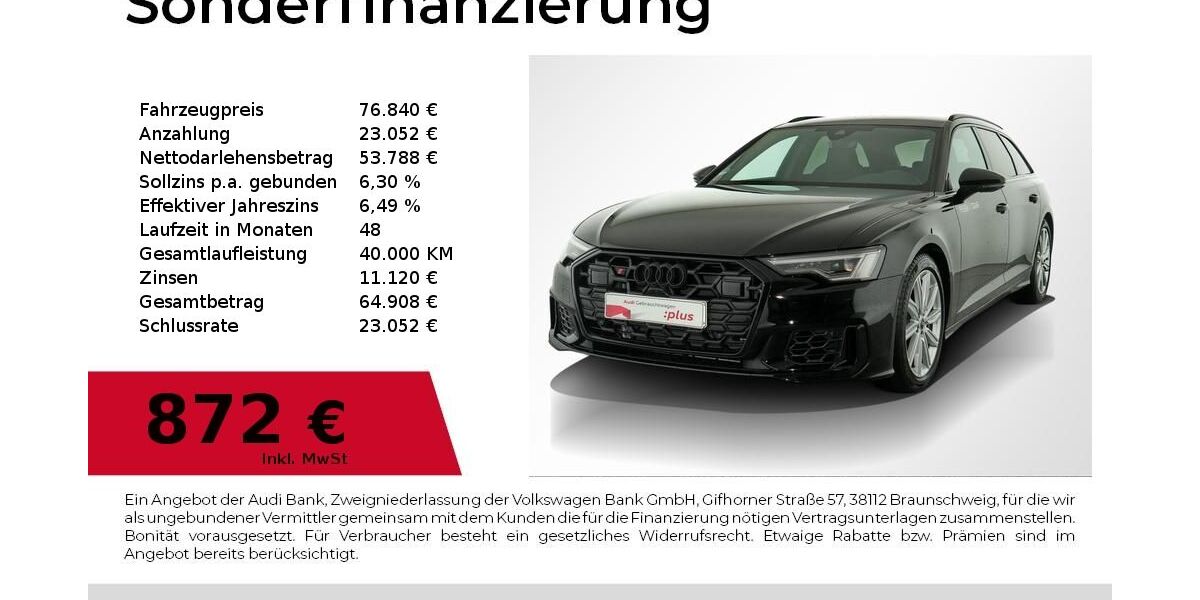 Audi S6 9.500 km 74.880 &euro; Nürnberg 90411