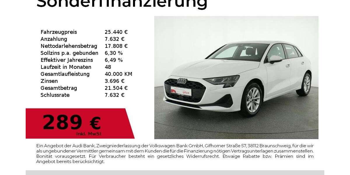 Audi A3 10.400 km 25.440 &euro; Nürnberg 90411