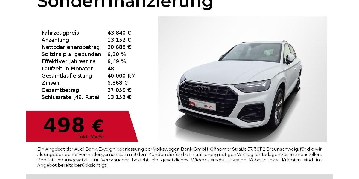 Audi Q5 18.200 km 42.480 &euro; Nürnberg 90411