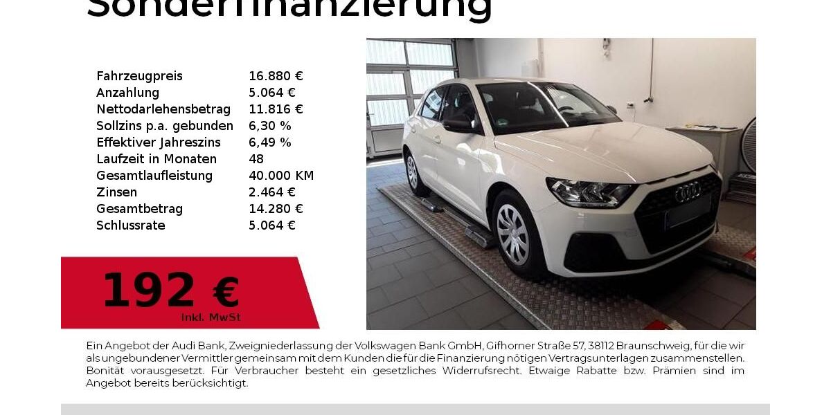 Audi A1 43.100 km 16.880 &euro; Nürnberg 90411