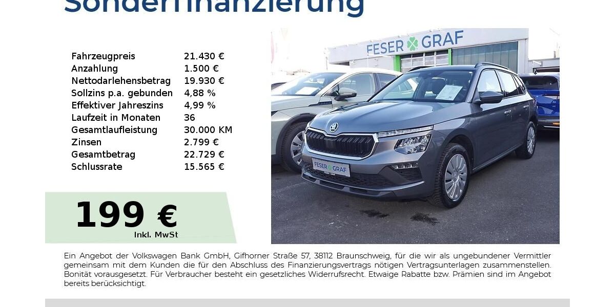 Skoda Kamiq 28.700 km 21.430 &euro; Lauf an der Pegnitz 91207