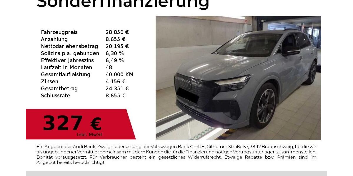 Audi Q4 e-tron 77.800 km 28.850 &euro; Nürnberg 90411