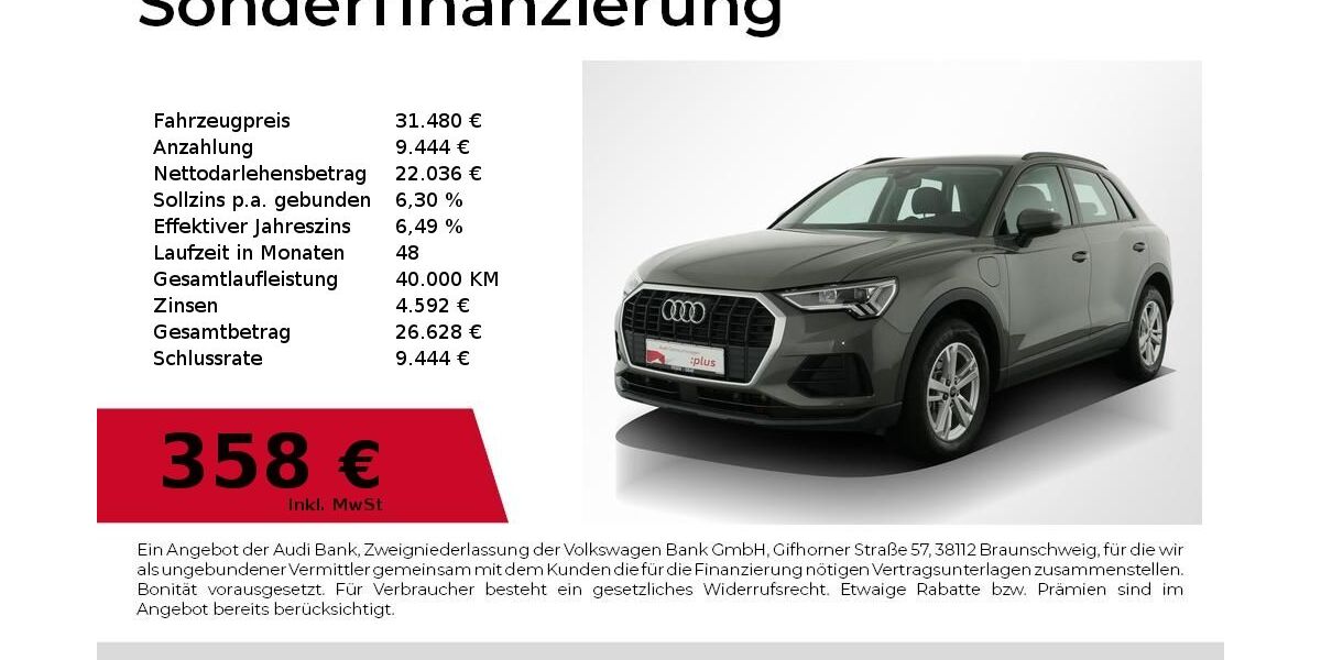 Audi Q3 29.700 km 31.480 &euro; Nürnberg 90411