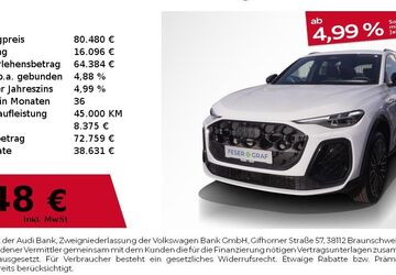 Audi Q5 4.900 km 80.480 &euro; Fürth 90763