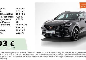 Cupra Formentor 48.350 km 28.520 &euro; Nürnberg 90441