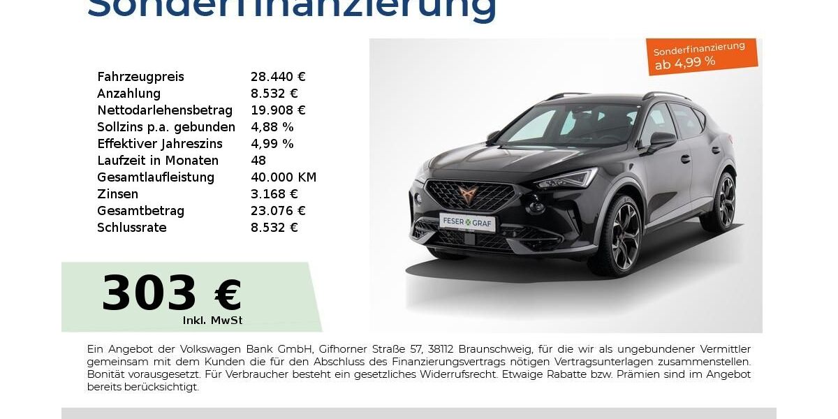 Cupra Formentor 48.350 km 28.520 &euro; Nürnberg 90441