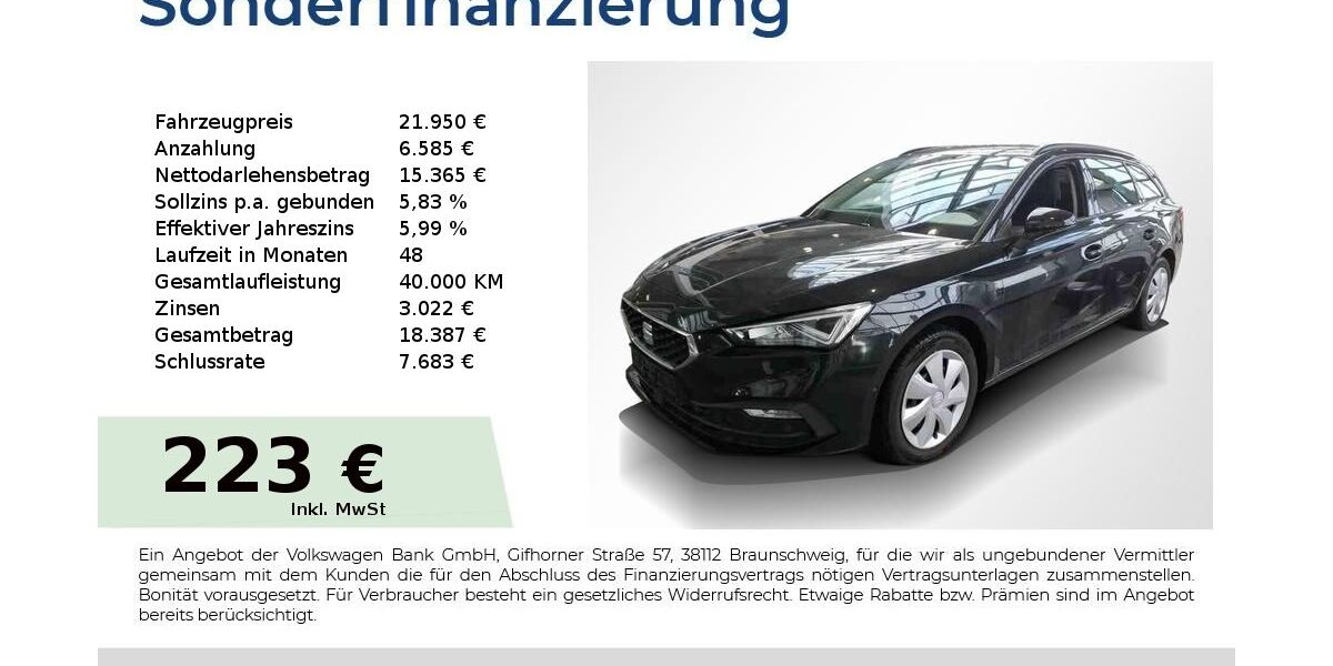 Seat Leon 72.250 km 21.950 &euro; Nürnberg 90431