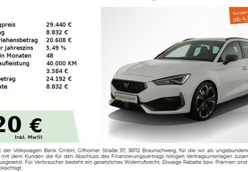 Cupra Leon 20.450 km 28.890 &euro; Nürnberg 90441
