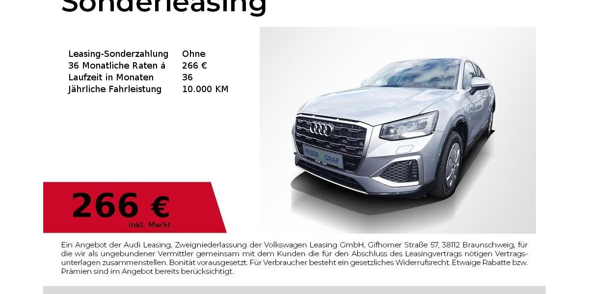 Audi Q2 6.467 km 25.339 &euro; Erlangen 91058