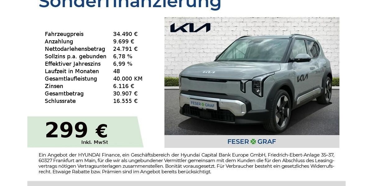 Kia EV2 4.999 km 34.490 &euro; Schwabach 91126