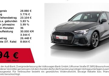 Audi A3 54.150 km 24.980 &euro; Nürnberg 90441