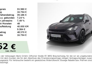 Cupra Formentor 9.990 km 51.940 &euro; Nürnberg 90441