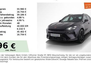 Cupra Formentor 9.990 km 55.980 &euro; Nürnberg 90441