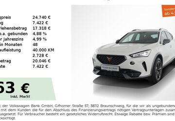 Cupra Formentor 22.350 km 24.740 &euro; Nürnberg 90441