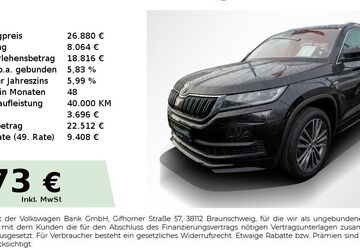 Skoda Kodiaq 124.800 km 24.740 &euro; Nürnberg 90431